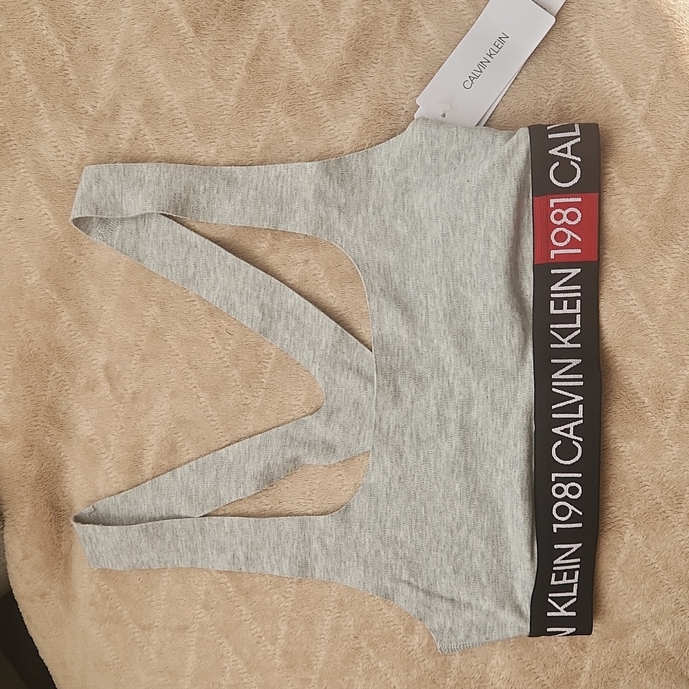 CK Unlined Bralette Size S
